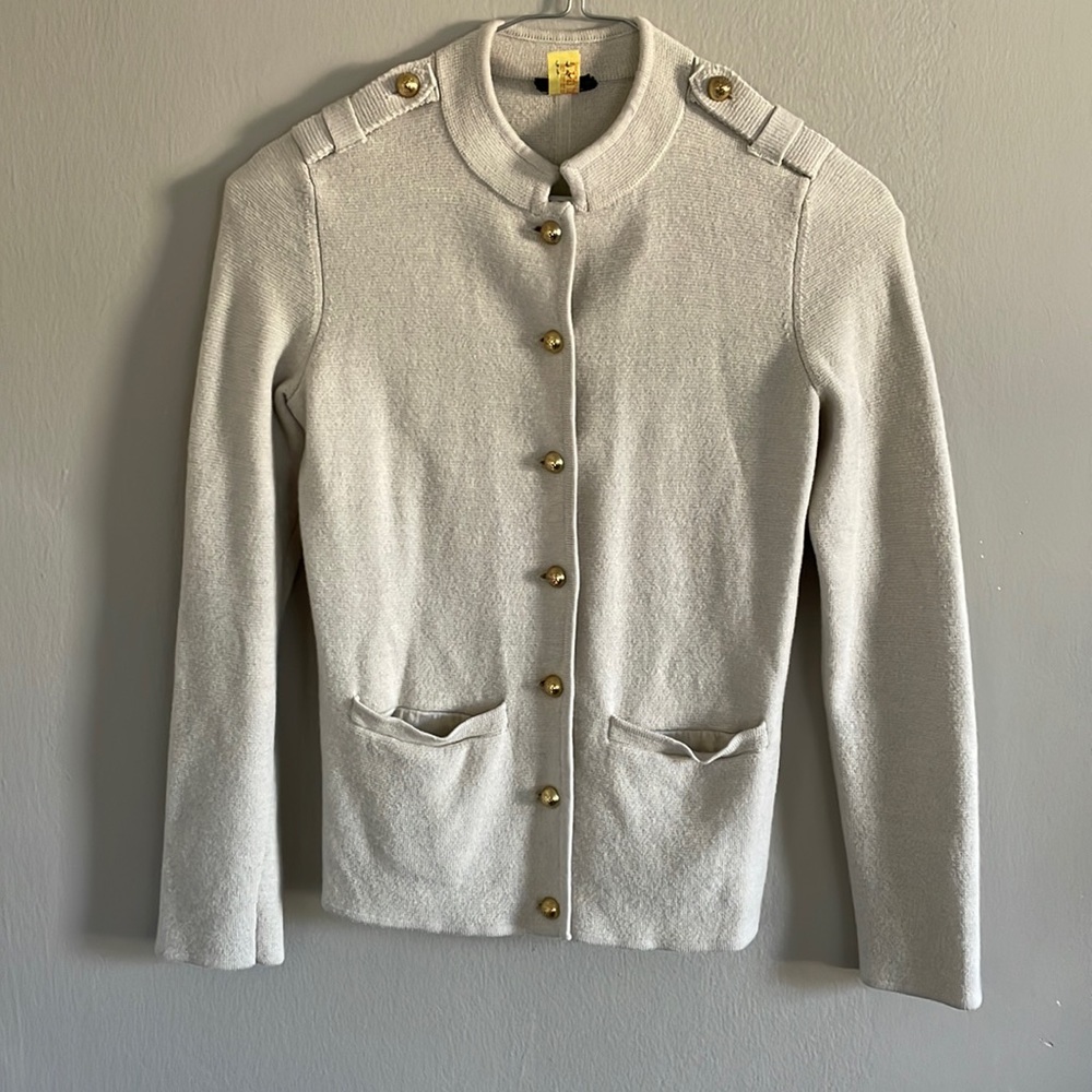 TALBOTS 100% pure merino wool cardigan